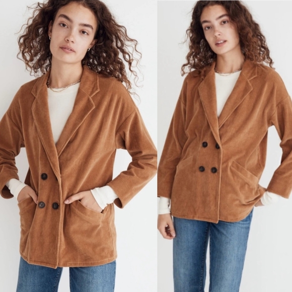 Madewell Jackets & Blazers - MADEWELL Redford Corduroy Knit Blazer